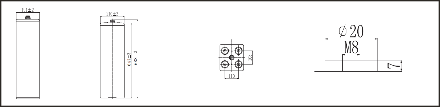 OPzV 2V 800AH