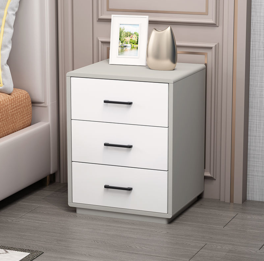 3 drawer MDF Nightstand Bedside Table XD02