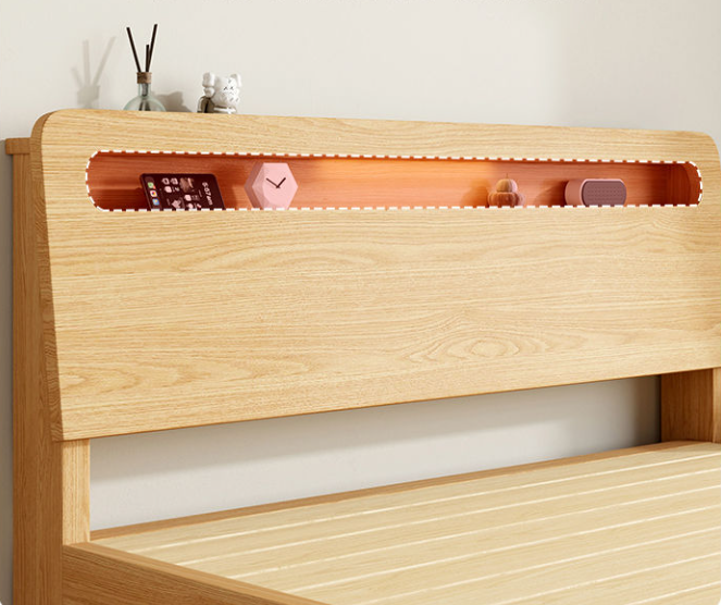 solid wood bed BXL01