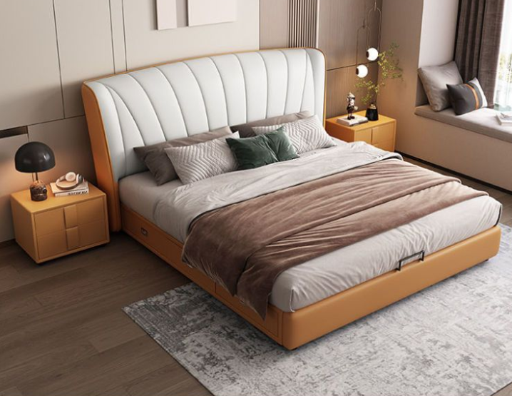 Leather Bed HY07