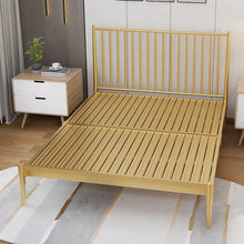 Load image into Gallery viewer, Nordic Metal bed double bed single 1.5 m 1.8 Modern simple Steel frame bed
