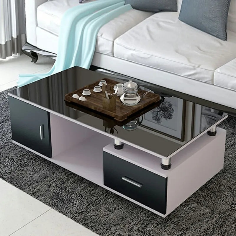 Modern Wood TV Stand+Coffee Table THZ01