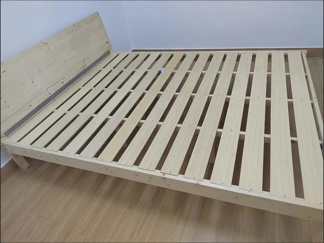 solid wood bed JS01