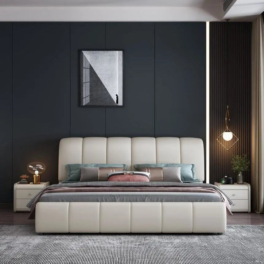 Leather Bed HY14