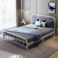 Load image into Gallery viewer, Metal bed double bed single 1.5 m 1.8 Modern simple Steel frame bed
