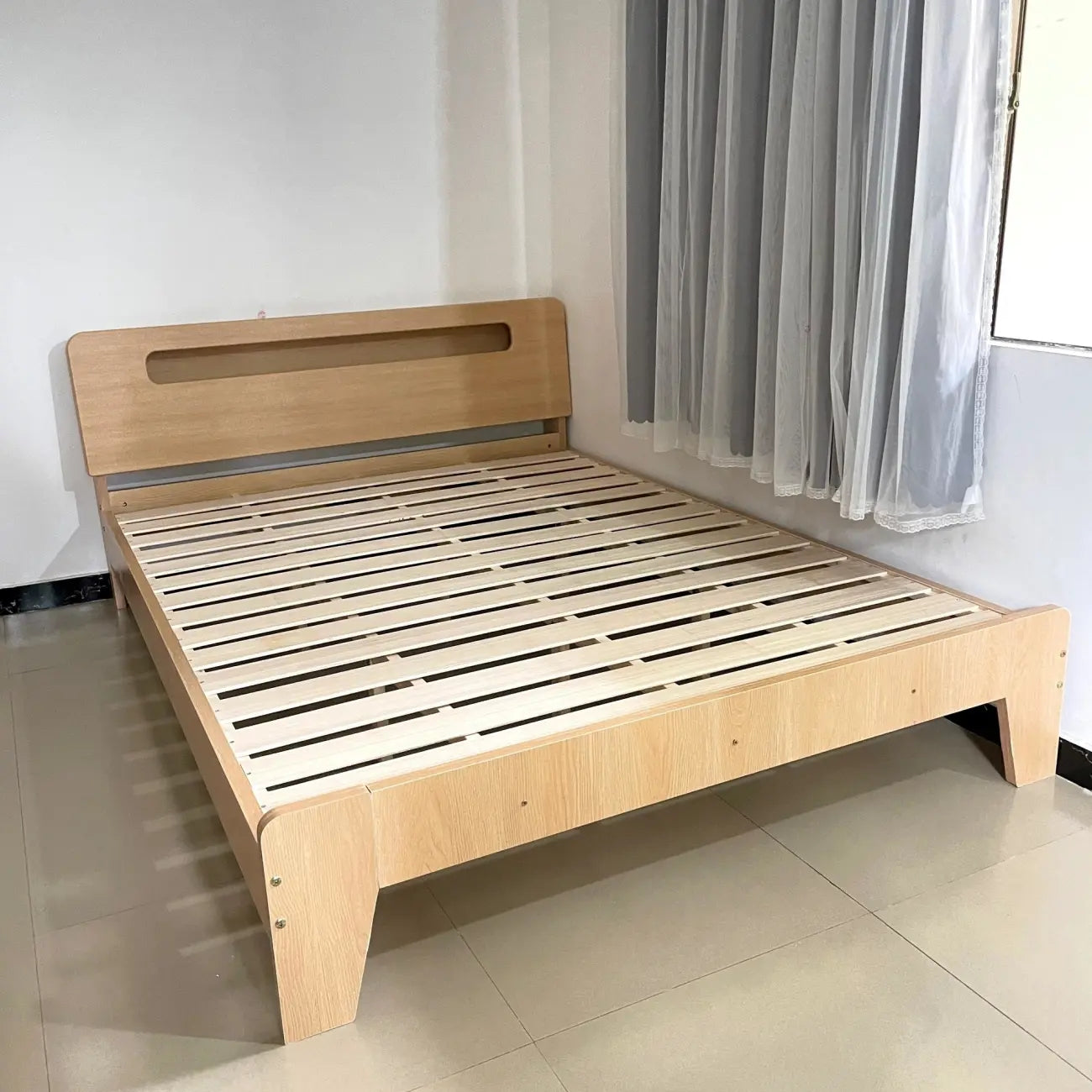 solid wood bed BXL01