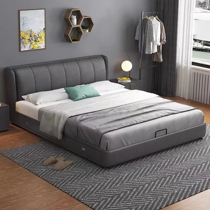 Leather Bed HY08