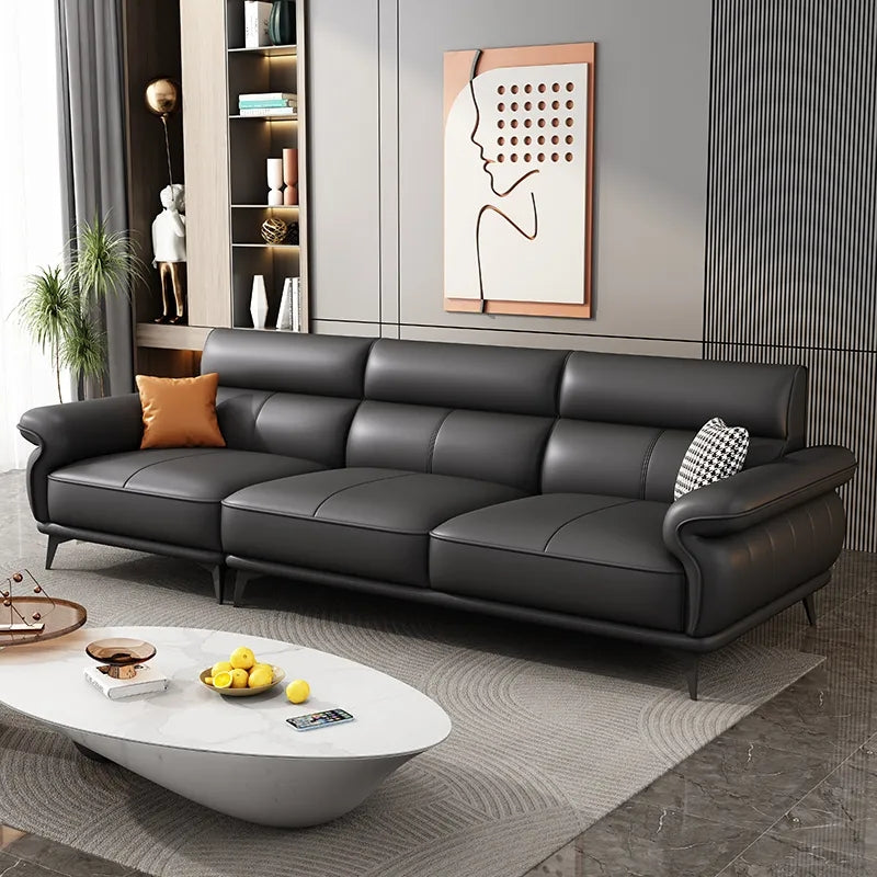 Genuine Leather Sofa LT01