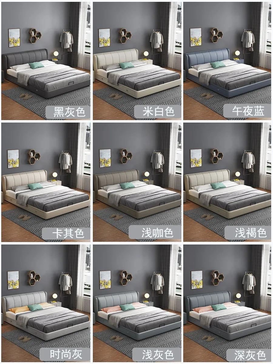 Leather Bed HY08