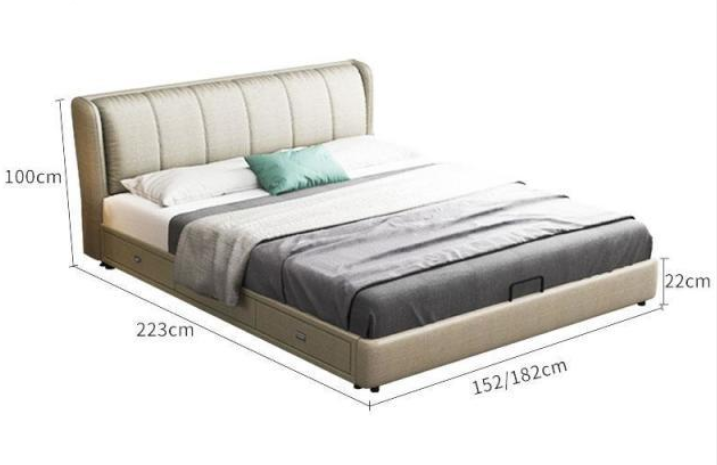 Leather Bed HY08