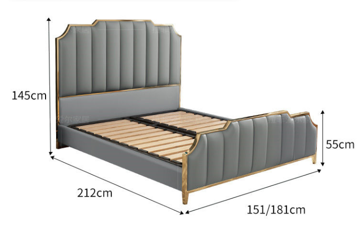 Leather Bed YDHM01